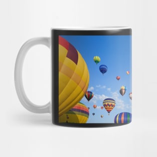 Vibrant Hot Air Balloons Mug